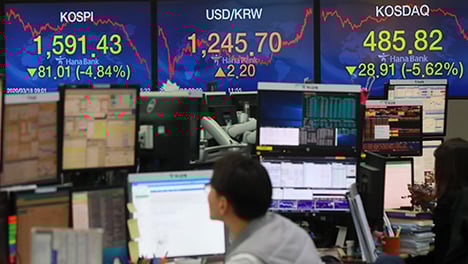 코로나발 주식시장 폭락