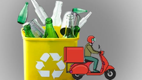 배달의 시대, 쓰레기의 습격