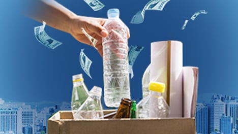 쓰레기서 미래 찾는 기업들