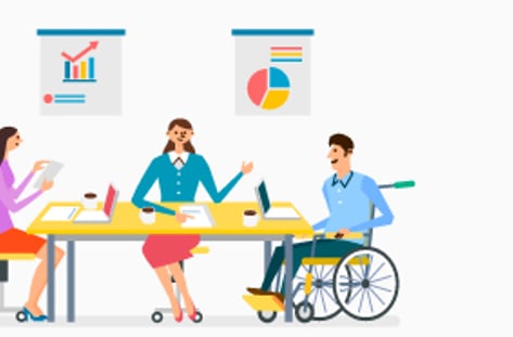 장애인 동료 있나요?