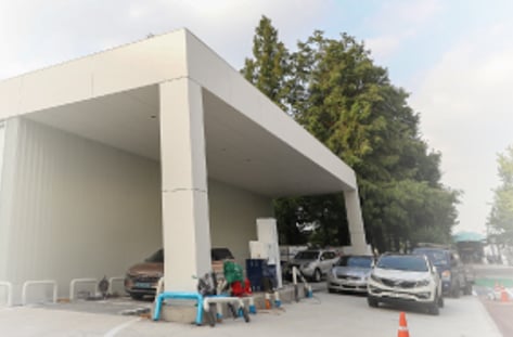 도심형 수소충전소 시대