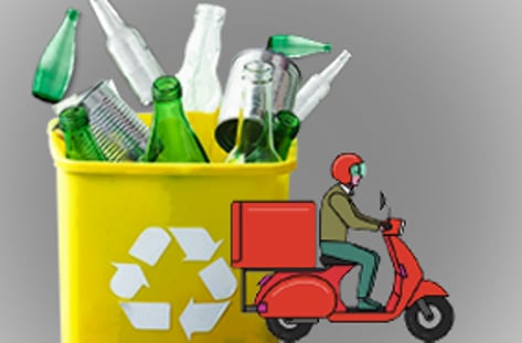 배달의 시대, 쓰레기의 습격