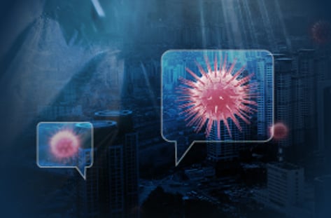 코로나에 감염된 말·말·말