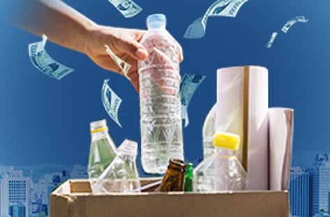 쓰레기서 미래 찾는 기업들