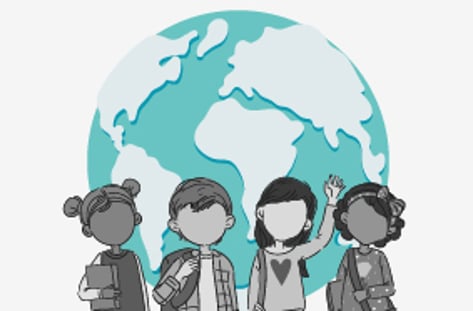 숙제 못푼 다문화 교실