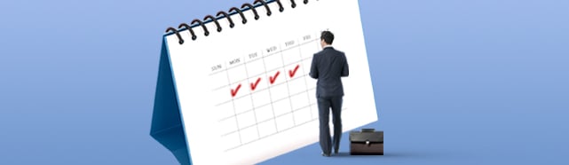 일하는 방식의 변화, 休休休 코너 이미지