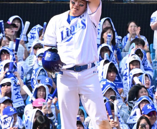 "힘들어하더라" 43세 베테랑 '외야수' 활용법, 박진만 감독 계획 '일주일 2경기→1경기' 일단 유지 [오!쎈 수원]