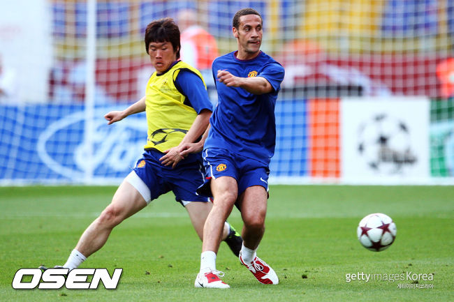 “그렇게 뛰는 선수 본 적 없다” 퍼디난드 극찬…‘과소평가’ 박지성 재조명