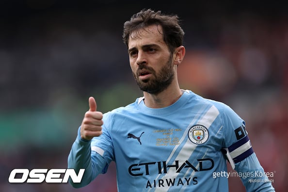 ‘또 한 명의 전설이 떠난다!’ 베르나르두 실바, 맨체스터 시티 떠난다