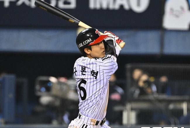 역시 염갈량이네, 허를 찌른 페이크번트&amp;슬래시→결승타...슈퍼 유틸리티 "중요한 순간에 기회를 주신 감독님께 감사하다"