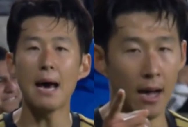 '그 입 다물라!' 손흥민, 에이징 커브 논란 박살-“블라블라" 세리머니 작렬