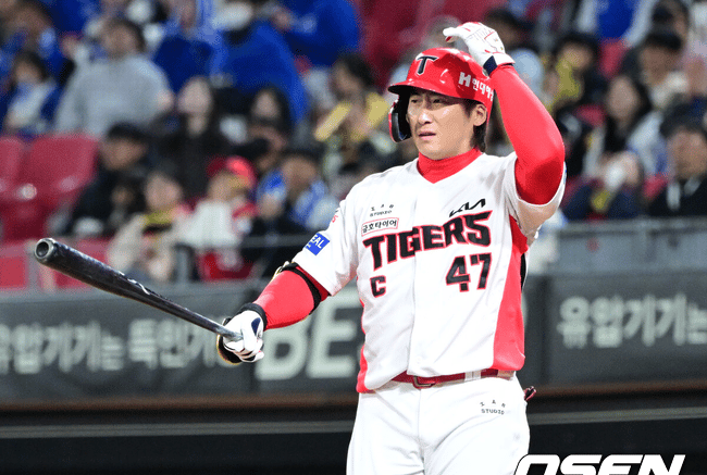 6경기 득점권 침묵→5타점 먹방으로 풀다...KIA 캡틴의 깊은 한숨 "이게 얼마만인지" [오!쎈 광주]