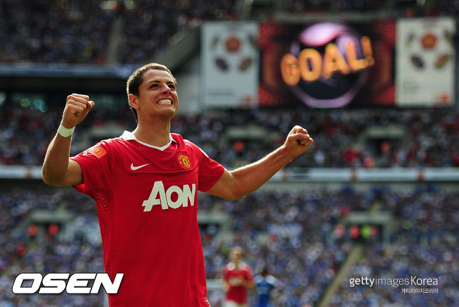 '박지성 동료' 치차리토, 북중미 월드컵 해설가 변신...앙리-즐라탄과 호흡