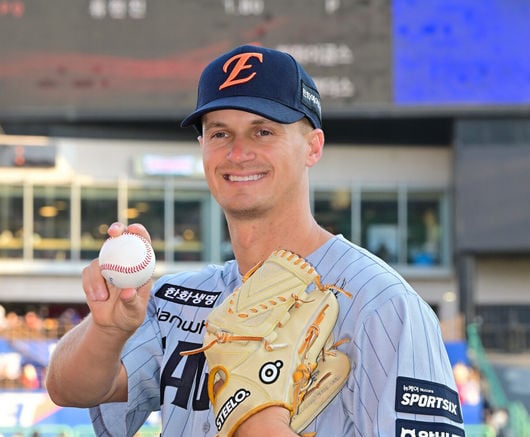 "컨트롤 좋더라" 한화 '트리플A 다승왕 출신' 새 얼굴, 12일 KIA전 선발 등판 확정 [오!쎈 대전]