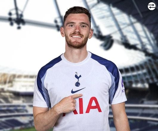 "리버풀에 내 심장 바쳤어" 작별 오피셜→토트넘 달려든다! 문제는 최악의 성적..."강등 피하면 로버트슨 영입 유력"