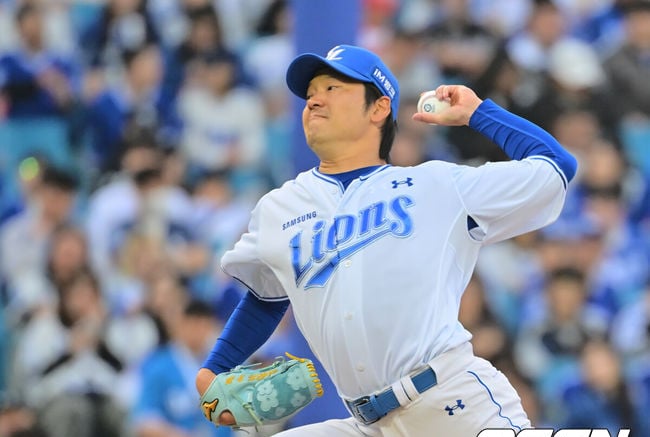 지키는 야구에 가려진 ‘3이닝 7사사구 4실점’…오러클린 향한 믿음은 언제까지 [오!쎈 대구]