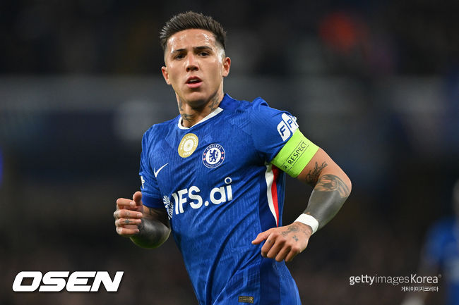 '문제투성이 첼시 부주장' 엔소, 맨시티 타깃 낙점..."베실바 대체 자원으로"