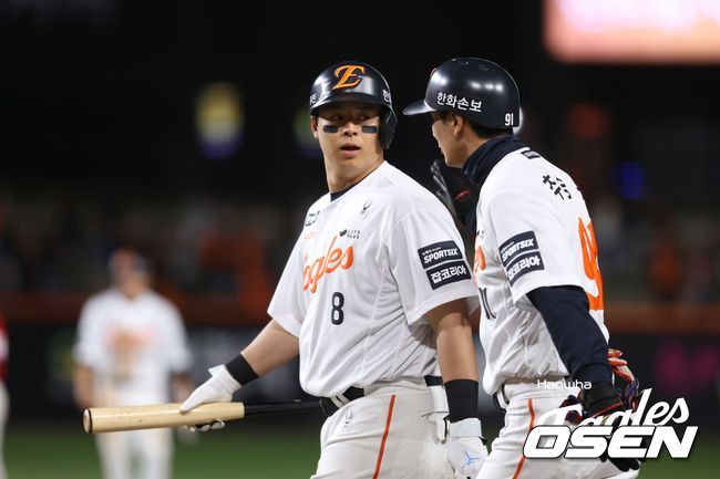 242분 연장 대혈투, 결국 한화가 마지막에 웃었다 “그동안 좋은 경기 못보여드려 송구해” [오!쎈 대전]