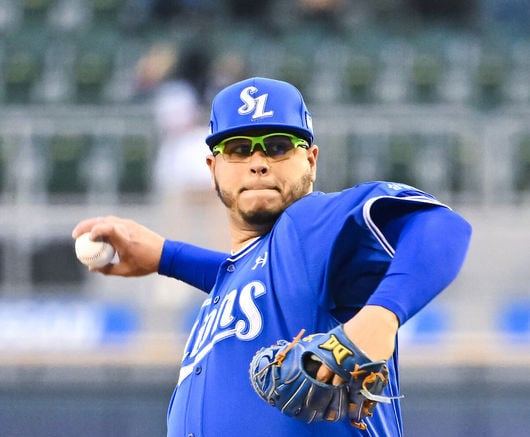 ‘25억 안 아깝다’ 이런 대인배 외인을 봤나, 7이닝 무실점에도 승리 증발→오직 팀만 외쳤다 “삼성 많이 이겼으면”