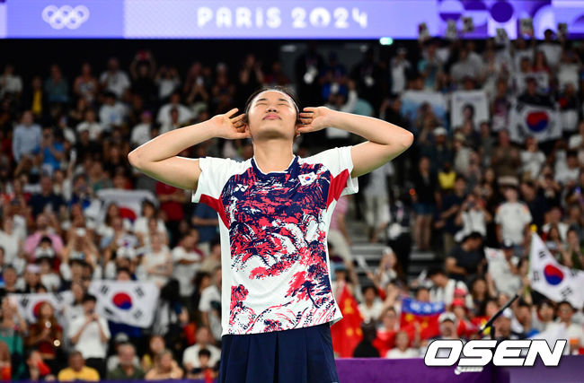 15게임 전승, 단 한 세트도 안 내줬다...안세영 앞세운 한국, 우버컵 8강 진출