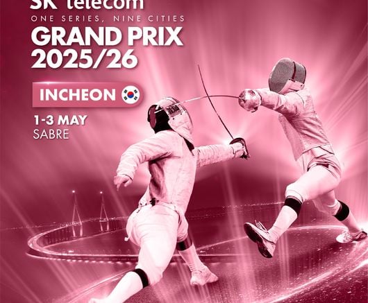 ‘2026 인천 SK텔레콤 국제그랑프리 펜싱 선수권’ 5월 1~3일 인천서 개최