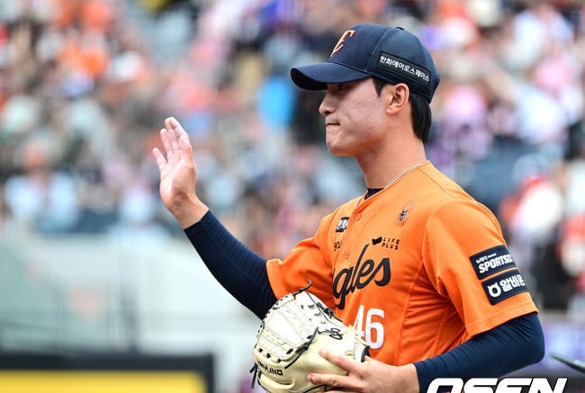 ‘독립리그 출신’ 150km 파이어볼러, 2이닝 무실점 쾌투…김서현은 볼넷·폭투·보크, 3종세트 3실점