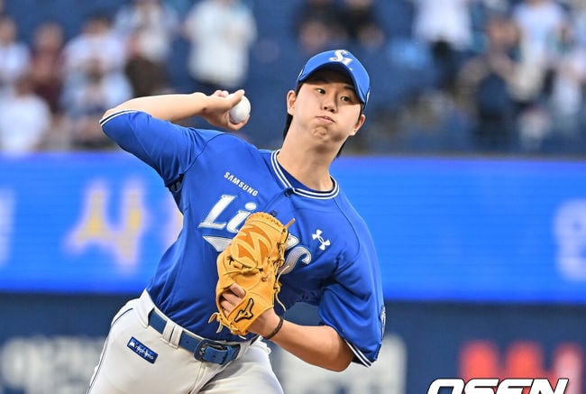 '슈퍼 루키' 장찬희 데뷔 첫 QS...패배 잊은 삼성, NC 잡고 5연승 질주...김재윤 통산 200세이브 금자탑 [창원 리뷰]