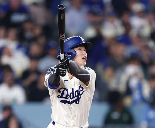 "김혜성 MLB 안 통할 스윙이었는데…오타니처럼 친다" 이런 극찬이라니, 한국서 도망친 외인도 거들었다