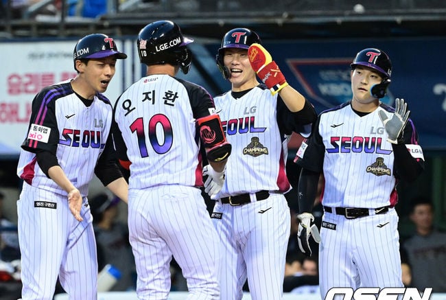 '3점 홈런' 오지환 4번타자, 천성호 1루수-이영빈 3루수...4R 신인 권우준 1군 콜업-'어깨 부상' 백승현 1군 말소