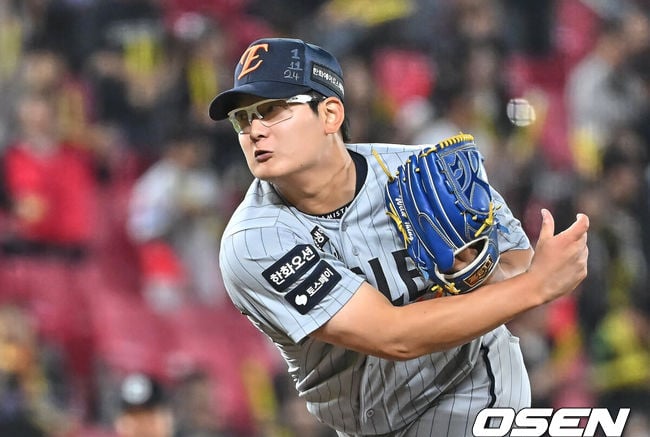 '아직 더 지켜봐야 하나' 김서현 멀티이닝 소화, KKK 무실점은 했는데…사사구 3개는 숙제