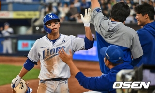 박병호는 좌로 120m 쾅! 김영웅은 우로 130m 쾅! 라팍에 새로운 슬러거 듀오 떴다 [오!쎈 대구]