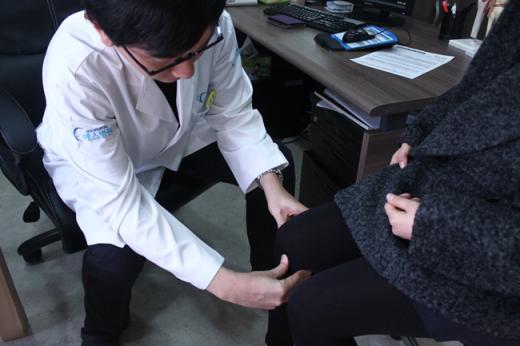 자전거 무릎 부상
