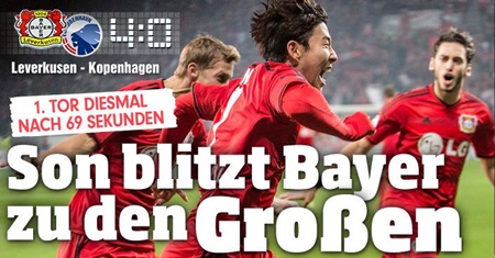 독일 언론 '빌트'의 메인화면 /빌트 홈페이지 캡처