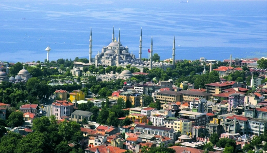 이스탄불 블루 모스크 전경
