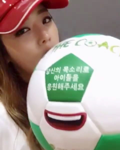 [★SNS] 키썸, "슛돌이들 파이팅!"…희망월드컵 목소리 기부