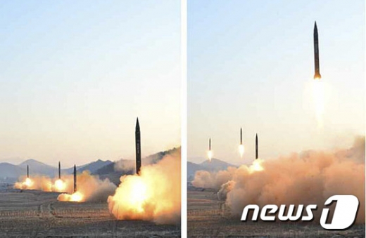 북한 미사일 발사. 탄도미사일. /자료사진=뉴스1