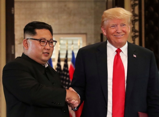 도널드 트럼프 미국 대통령과 김정은 북한 국무위원장./사진=로이터