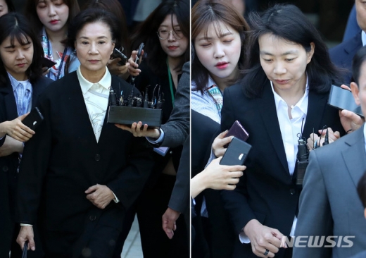 ‘밀수혐의’ 이명희·조현아, 집행유예·벌금형 선고 (속보)