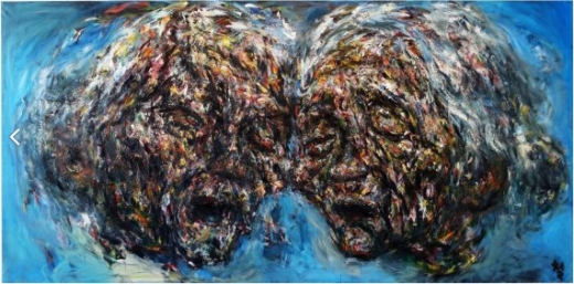±Ç¼øÃ¶ ºÎºÎ, Oil on canvas, 200x400cm, 2007-2015. / »çÁøÁ¦°ø=¾çÁÖ½Ã