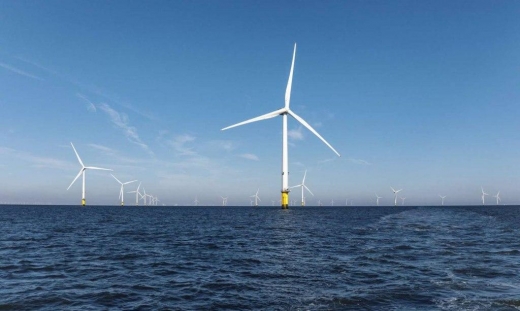 세계 최대규모로 조성중신 영국 Hornsea2 해상풍력발전 단지에는 포스코 강재가 사용됐다 /사진출처=Ørsted, 포스코 뉴스룸
