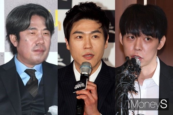 각종 논란과 구설수로 대중에게서 멀어졌던 스타들이 때가 됐다는 듯 너도나도 복귀에 박차를 가하고 있다. 사진은 오달수, 최철호 박유천(왼쪽부터). /사진=장동규기자, OCN 제공