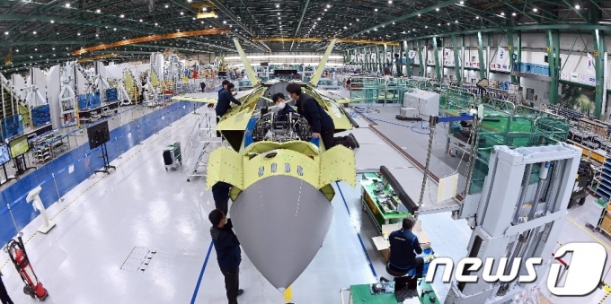 ‘Korean fighter’ KF-X assembly finishing stage…  First released at the end of April this year