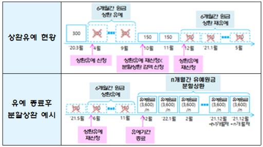 코로나19 대응, 대출 만기연장·상환유예 사례/자료=금융위원회