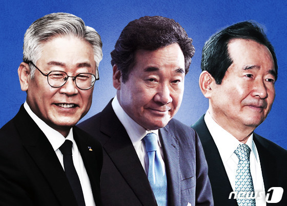 여권 내에서 내년 대선 출마를 준비 중인 이재명 경기지사와 이낙연 전 더불어민주당 대표, 정세균 전 국무총리. / 사진제공=뉴스1