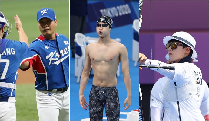 오늘의 도쿄 '수영괴물' 황선우 100m 결승… 야구 첫 경기·양궁 ...