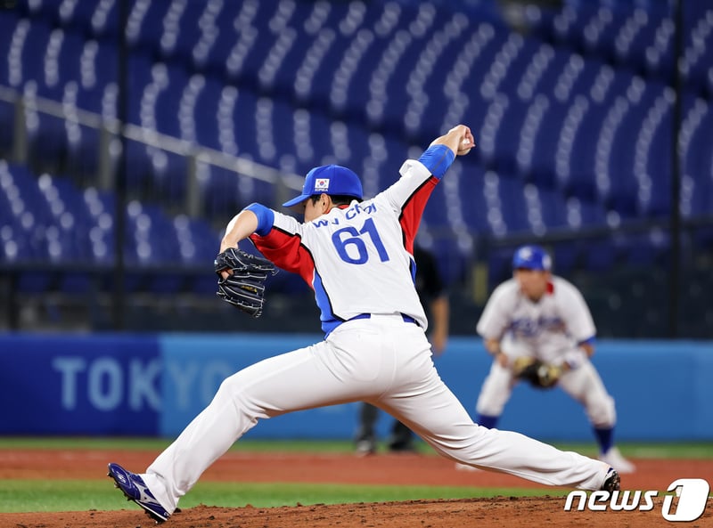 올림픽 최원준, 6회초 이스라엘 라빈웨이에 투런포 허용 - 머니S