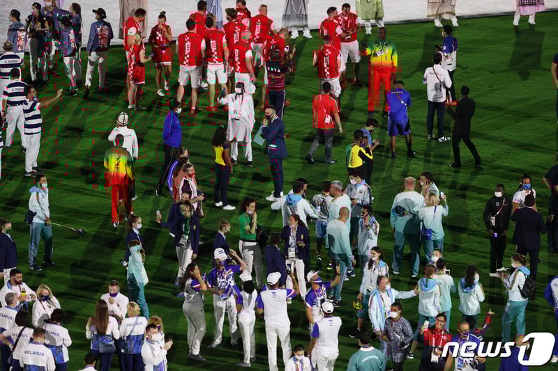 사진 도쿄올림픽 폐막식 '이제는 즐거운 축제' - 머니S