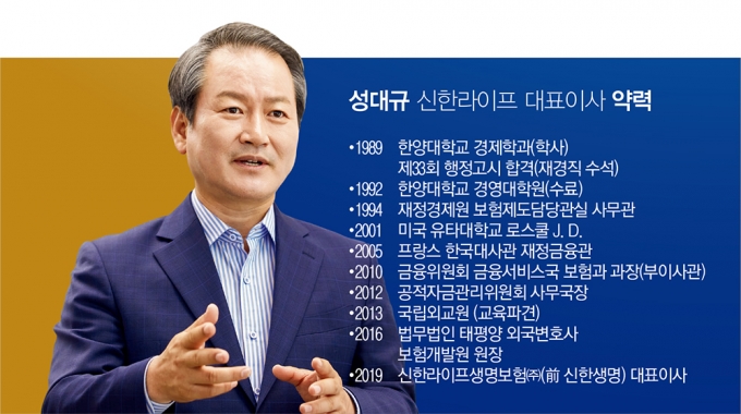 성대규 신한라이프 사장/사진=신한라이프