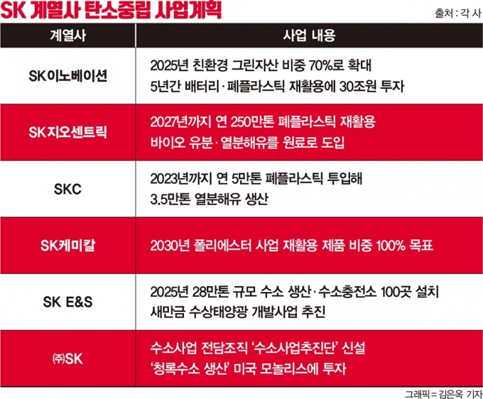 추형욱 SK E&S 대표이사가 서울 종로구 포시즌스호텔에서 열린 2021 SK E_S 미디어데이에서 파이낸셜 스토리를 발표하고 있다. /사진=SK