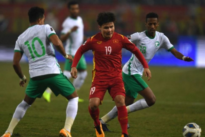 베트남은 지난 16일 오후 9시(한국시각) 베트남 하노이 미딘국립경기장에서 열린 2022 카타르월드컵 아시아 최종예선 B조 6차전에서 사우디에 0-1로 패했다. /사진= 아시아추구연맹(AFC) 공식 홈페이지 캡쳐